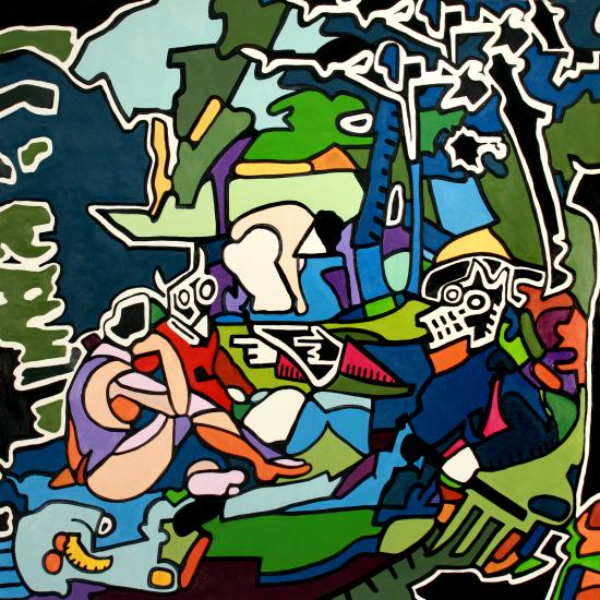 "Le déjeuner sur l'herbe"